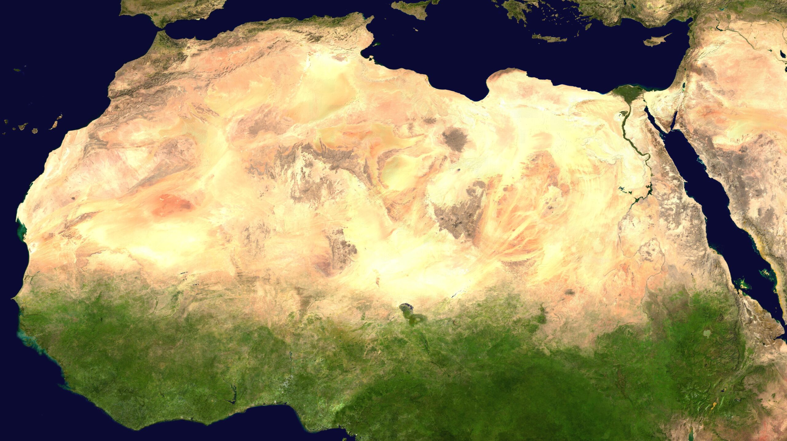 The Great Green Wall in Afrika. Bild Wiki