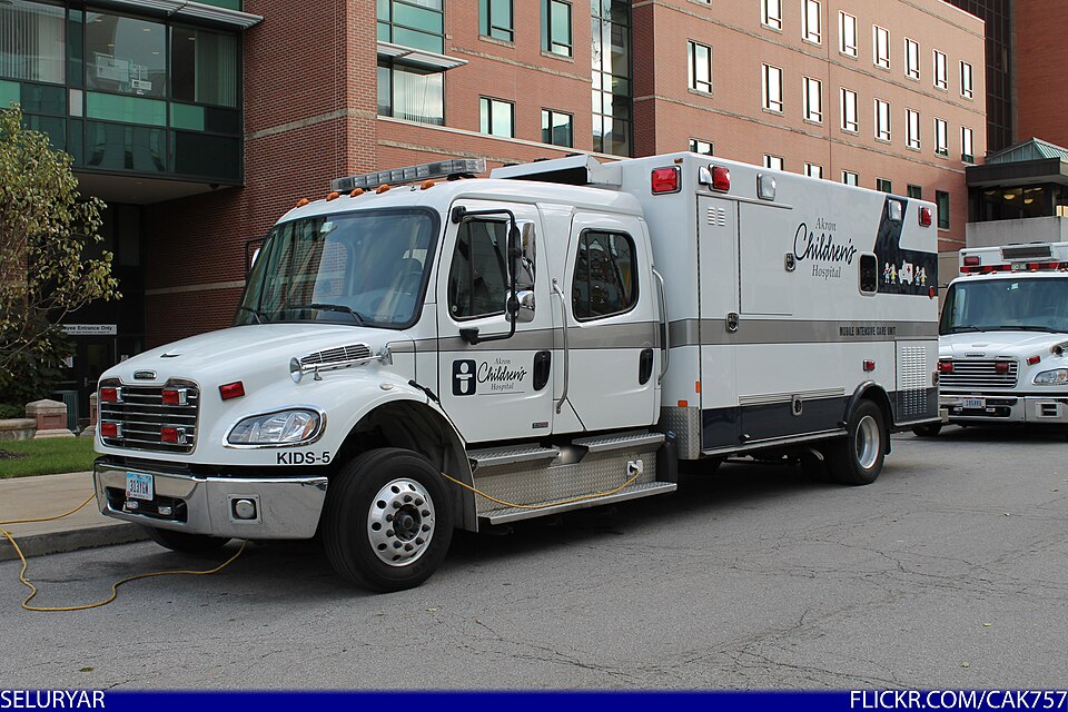 Mobiles Krankenhaus in Akron. Bild Wiki