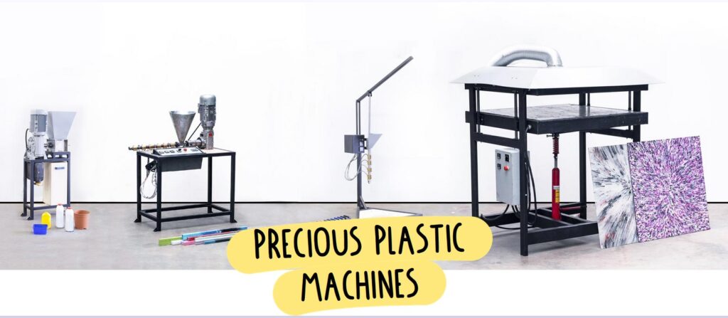 Die Maschinen von Precious Plastic. Bild preciousplastic.com